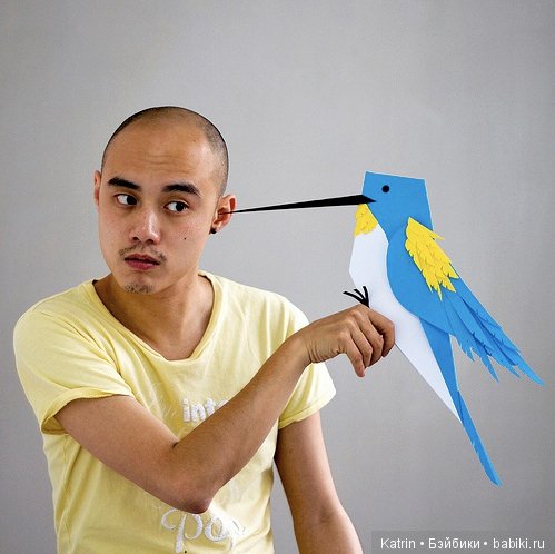 Неординарные бумажные поделки от Linus Hui