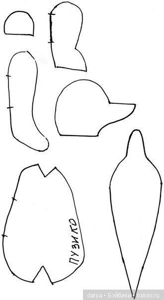 Мишка Тедди, выкройка Натальи Переверзевой (фото 4)