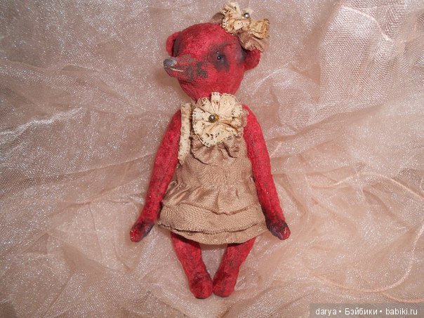 Мишка Тедди, выкройка Натальи Переверзевой