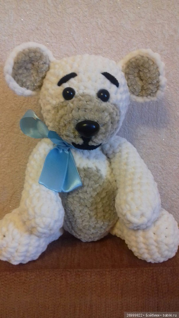 Плюшевый мишка — Вязаные игрушки и амигуруми: крючком