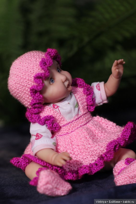 Вишенка. Авторская кукла Виктории Балибок