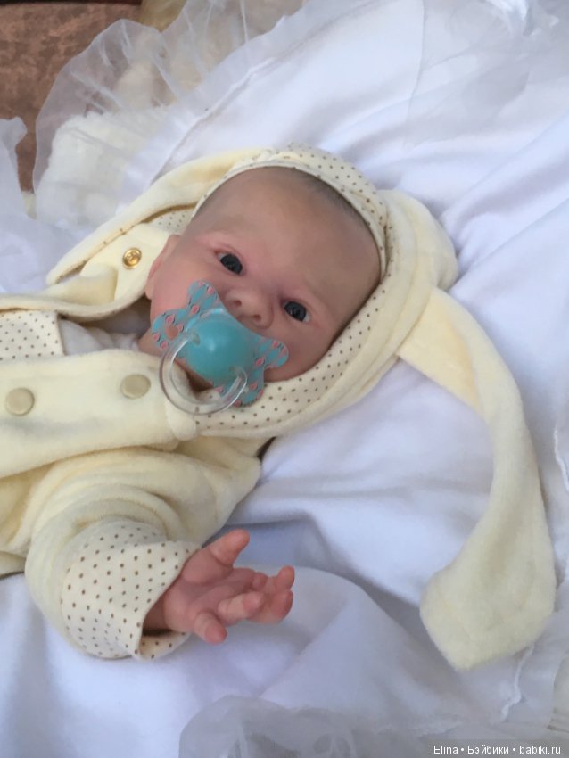 Кнопик кукла-реборн Элины Кудрявцевой (фото 8)