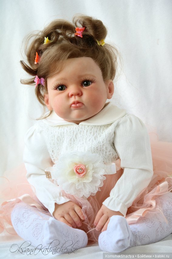 Милая и нежная Малышка Софи... Кукла реборн Оксана Калиниченко (фото 8)