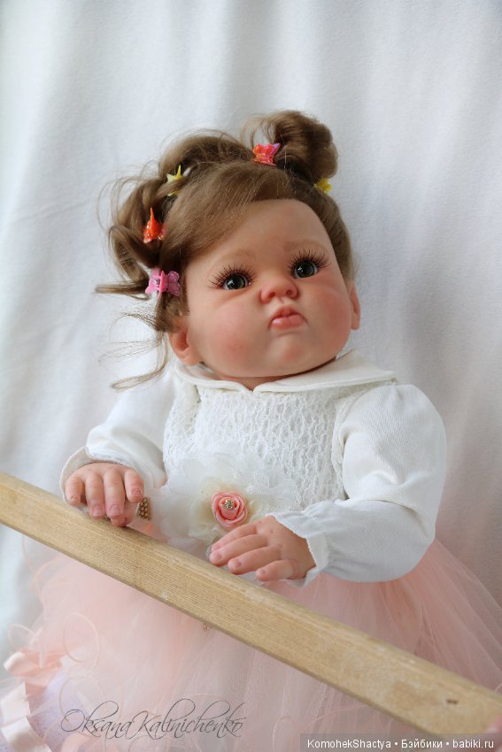 Милая и нежная Малышка Софи... Кукла реборн Оксана Калиниченко (фото 3)
