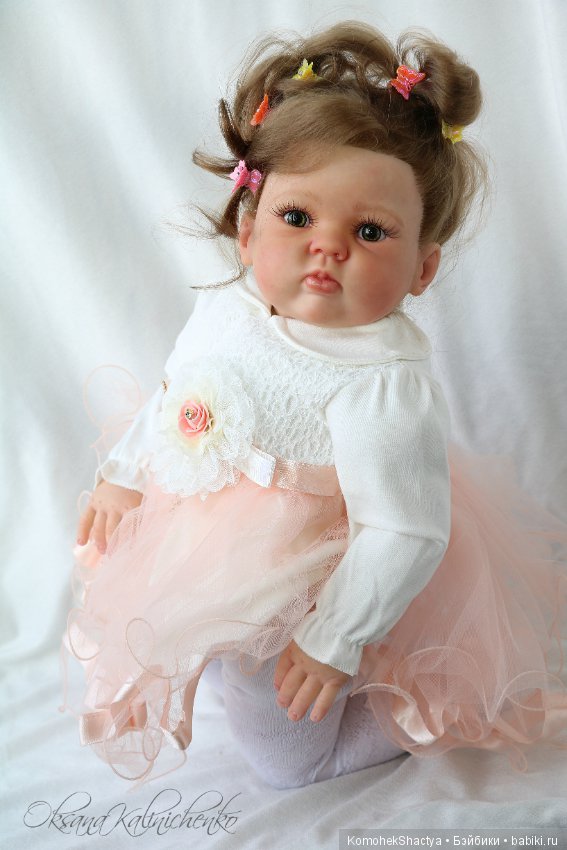 Милая и нежная Малышка Софи... Кукла реборн Оксана Калиниченко (фото 6)