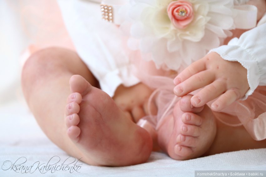 Милая и нежная Малышка Софи... Кукла реборн Оксана Калиниченко (фото 10)