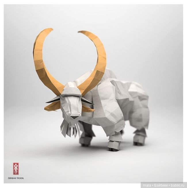 Оригами от художника Jeremy Kool (фото 4)