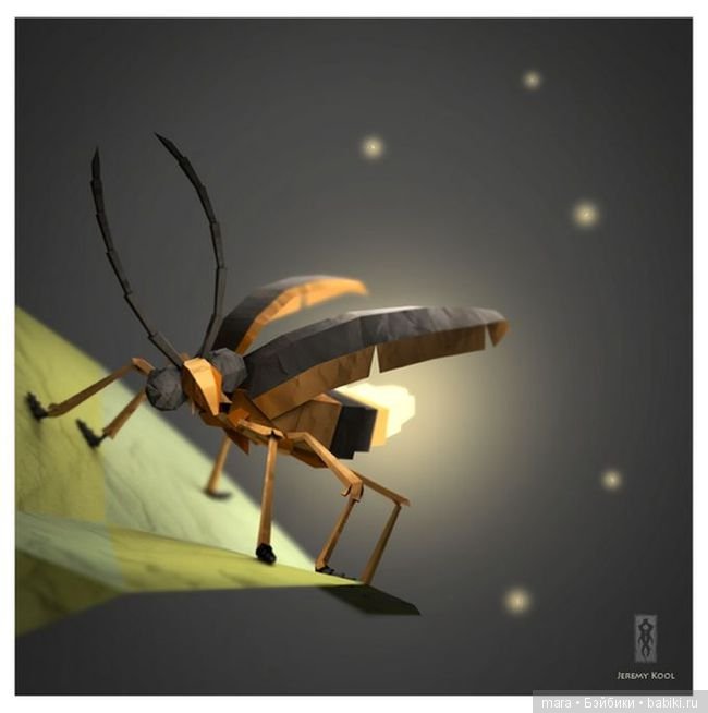 Оригами от художника Jeremy Kool