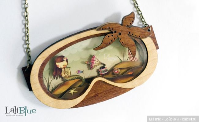 Деревянное украшения от Gemma Arnal Jericó (фото 4)