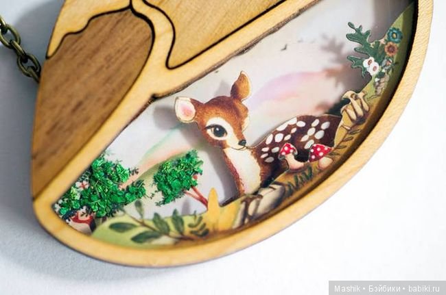 Деревянное украшения от Gemma Arnal Jericó (фото 6)