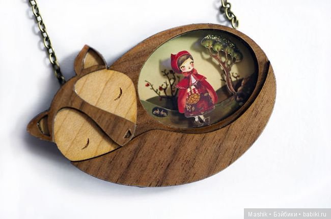 Деревянное украшения от Gemma Arnal Jericó