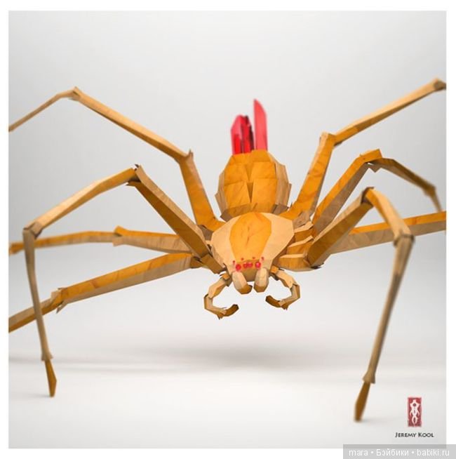 Оригами от художника Jeremy Kool