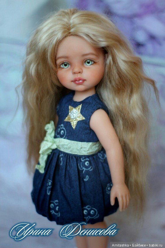 Нежная блондинка ООАК — ООАК Paola Reina (Паола Рейна) и испанских кукол: перерисовка (фото 2)
