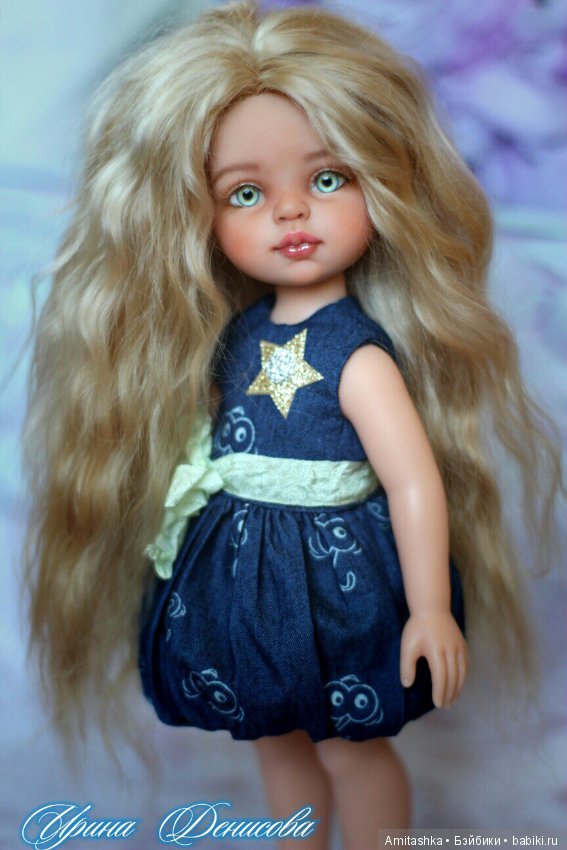 Нежная блондинка ООАК — ООАК Paola Reina (Паола Рейна) и испанских кукол: перерисовка (фото 3)