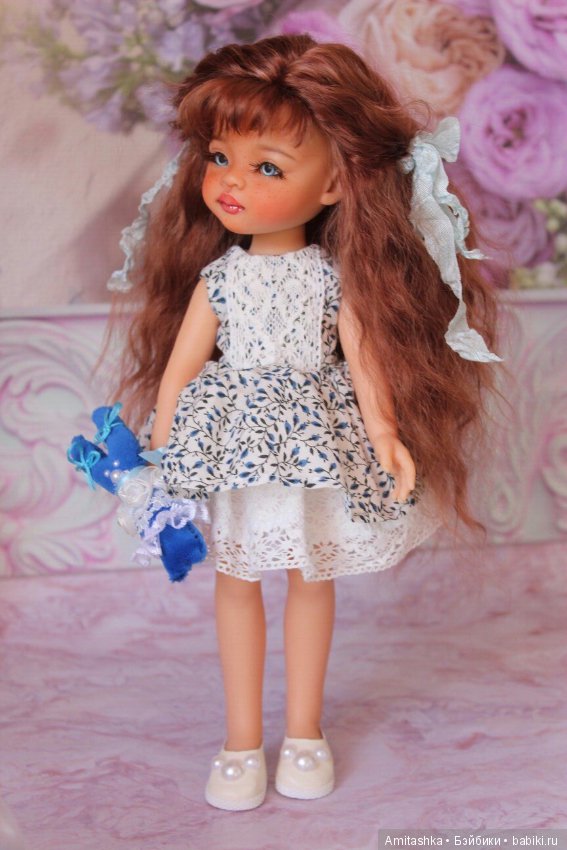 Веснушка Лиу — ООАК Paola Reina (Паола Рейна) и испанских кукол: перерисовка (фото 3)