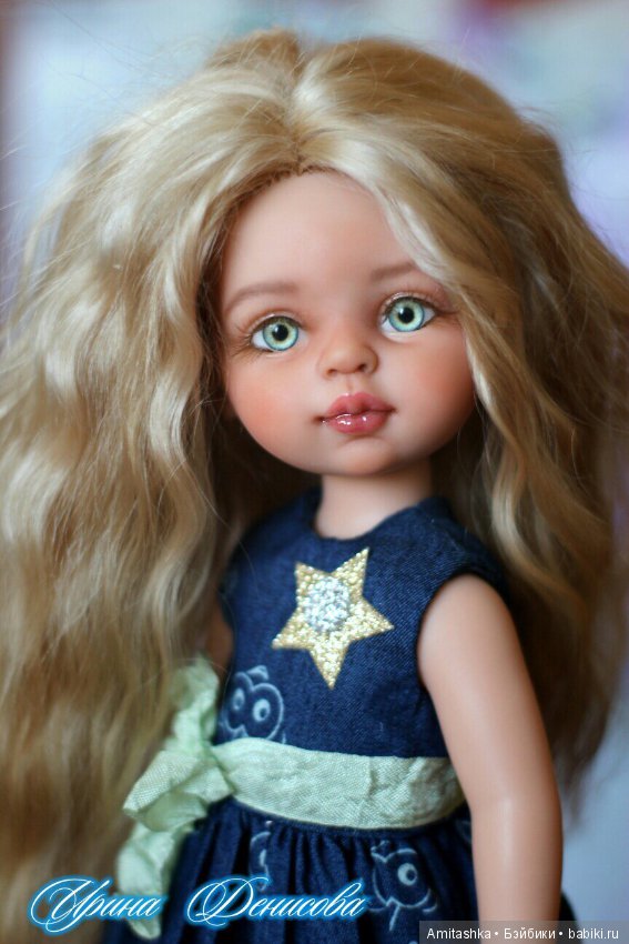 Нежная блондинка ООАК — ООАК Paola Reina (Паола Рейна) и испанских кукол: перерисовка (фото 5)