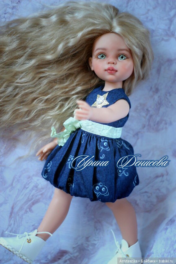Нежная блондинка ООАК — ООАК Paola Reina (Паола Рейна) и испанских кукол: перерисовка (фото 4)