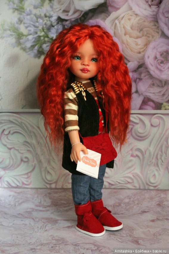 ООАК Паола Рейна — ООАК Paola Reina (Паола Рейна) и испанских кукол: перерисовка (фото 4)