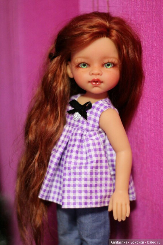 Рыжуля Хуаночка ООАК — ООАК Paola Reina (Паола Рейна) и испанских кукол: перерисовка (фото 3)