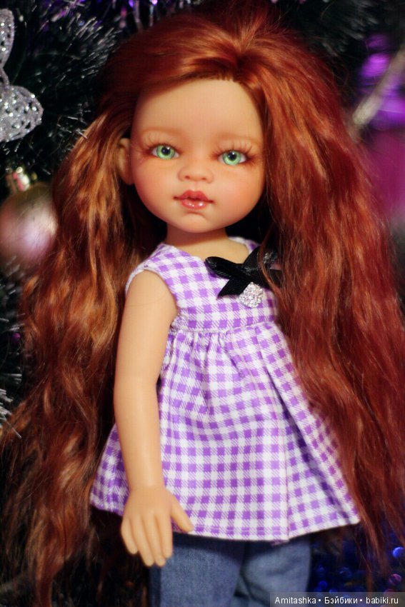 Рыжуля Хуаночка ООАК — ООАК Paola Reina (Паола Рейна) и испанских кукол: перерисовка (фото 2)