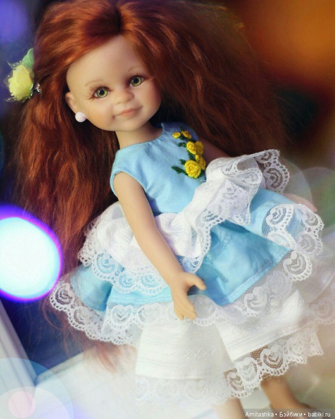 ООАК Клепочка — ООАК Paola Reina (Паола Рейна) и испанских кукол: перерисовка (фото 2)