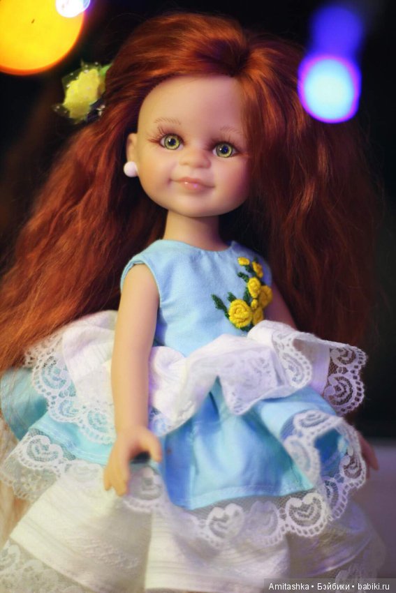 ООАК Клепочка — ООАК Paola Reina (Паола Рейна) и испанских кукол: перерисовка (фото 3)