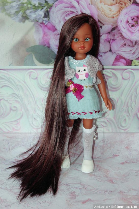 Нора-Рапунцель ООАК — ООАК Paola Reina (Паола Рейна) и испанских кукол: перерисовка (фото 3)