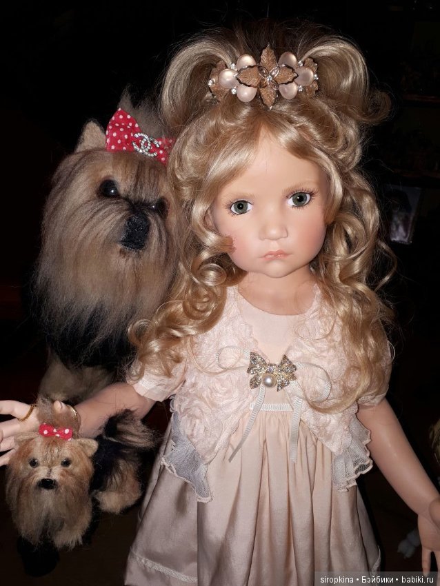 Моя девочка Беттиночка — Куклы Hildegard Gunzel (Гюнцель) из винила: Gotz