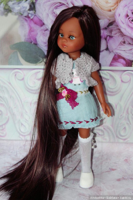 Нора-Рапунцель ООАК — ООАК Paola Reina (Паола Рейна) и испанских кукол: перерисовка (фото 2)