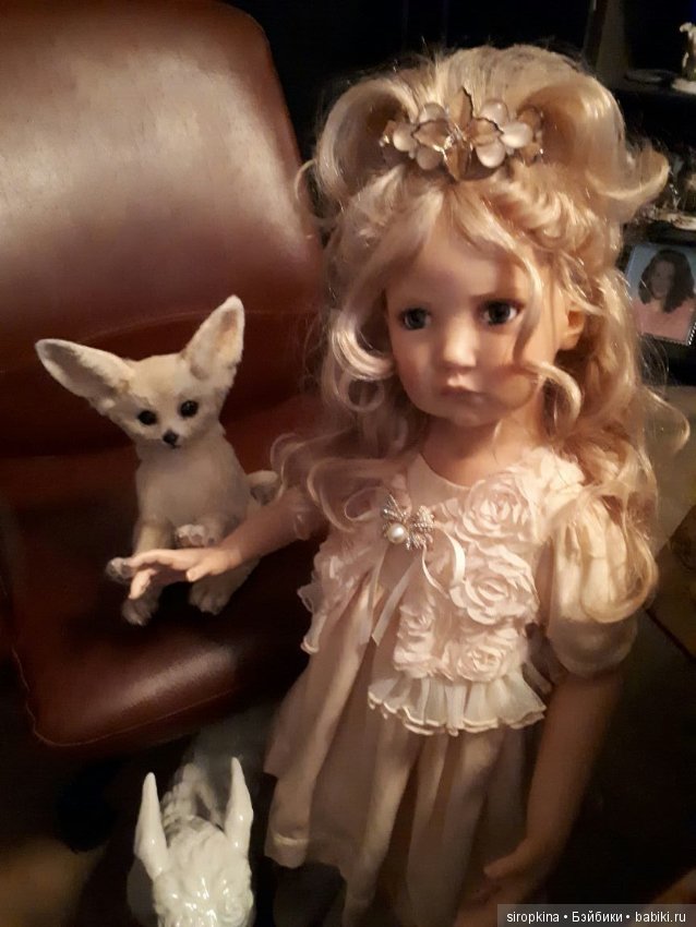 Моя девочка Беттиночка — Куклы Hildegard Gunzel (Гюнцель) из винила: Gotz