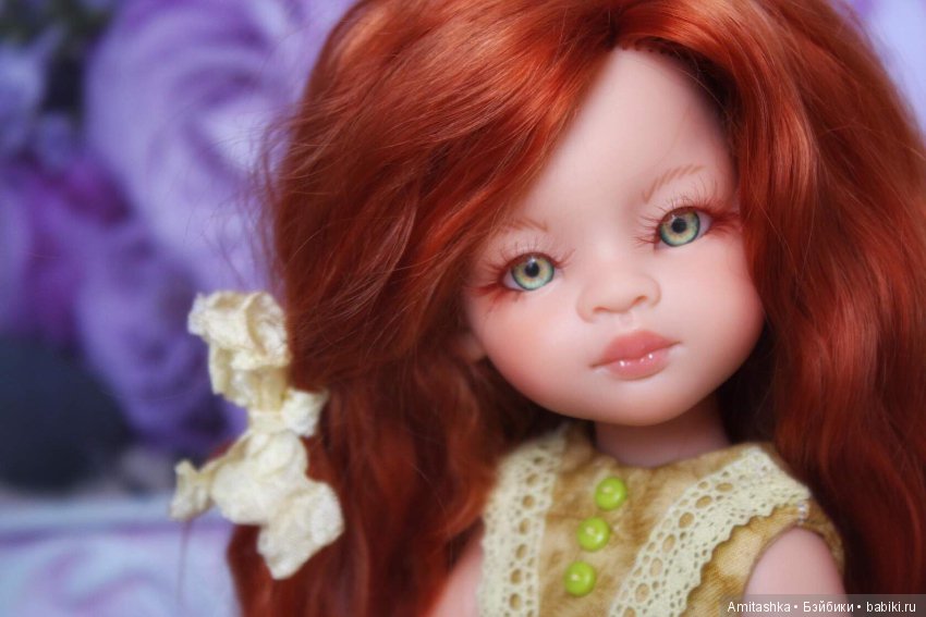 Рыжая Малишка ООАК — ООАК Paola Reina (Паола Рейна) и испанских кукол: перерисовка (фото 4)
