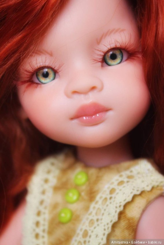 Рыжая Малишка ООАК — ООАК Paola Reina (Паола Рейна) и испанских кукол: перерисовка (фото 3)