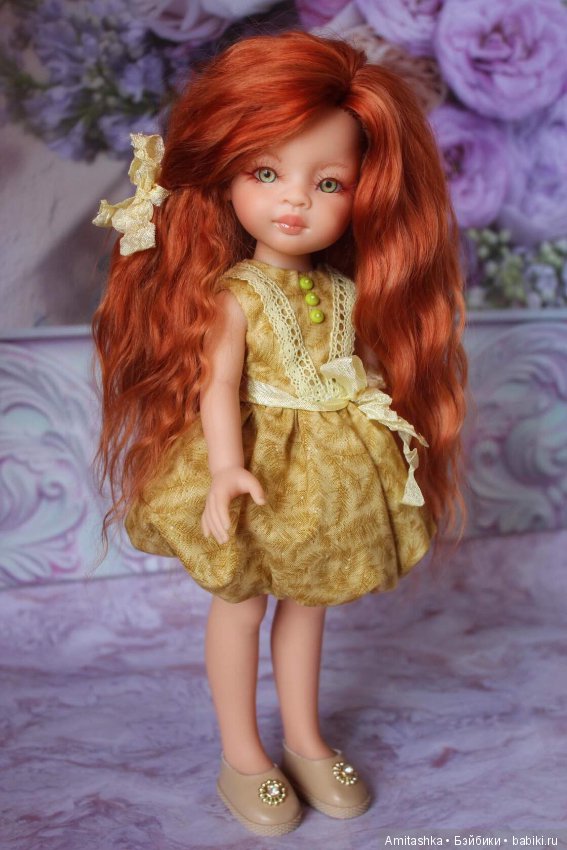 Рыжая Малишка ООАК — ООАК Paola Reina (Паола Рейна) и испанских кукол: перерисовка (фото 2)