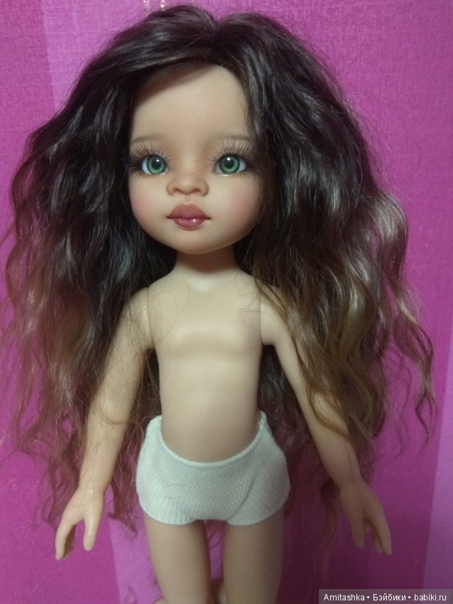 Принцесса Лиу — ООАК Paola Reina (Паола Рейна) и испанских кукол: перерисовка (фото 4)