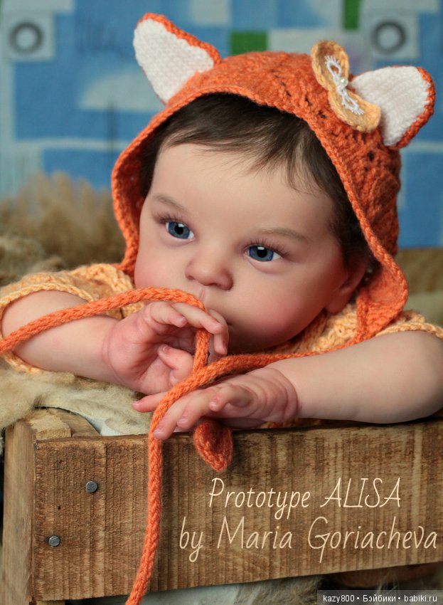 Алиса. Новый молд Alisa от Марии Горячевой. Куклы реборн Елены Коротковой