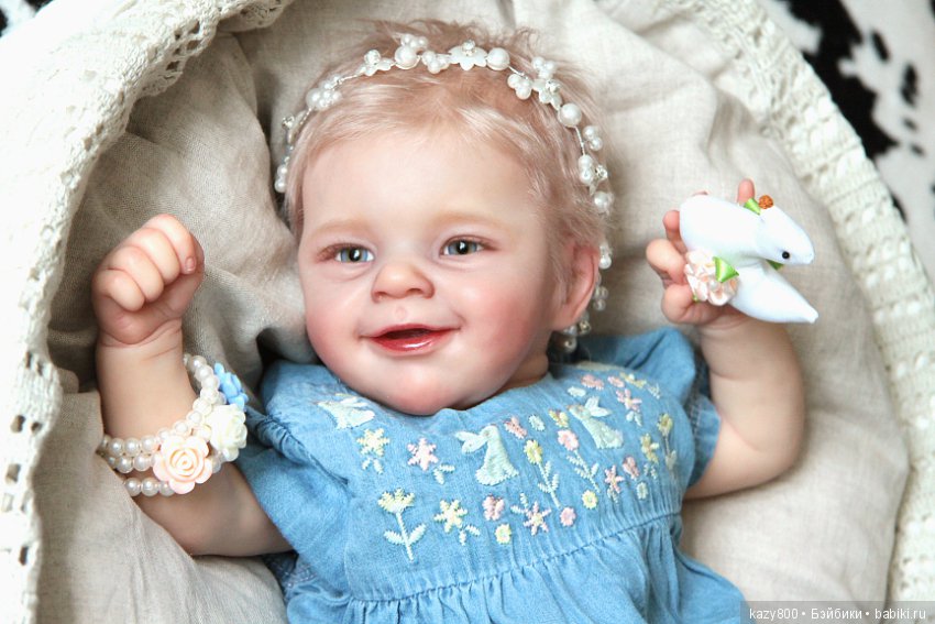 А это моя девочка-весна! Солнечная Санни. Куклы реборн Елены Коротковой (фото 7)