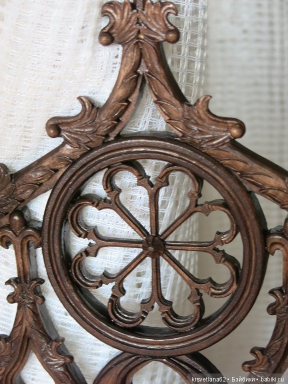 Трон в готическом стиле — Мебель для кукол и домиков: фото (фото 7)