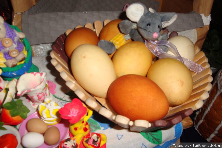 Пасха. Идеи для оформления стола