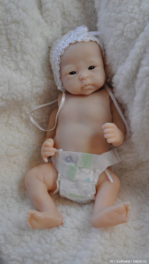 Мини молдик для куклы реборн Lilly Loo от скульптора Marita Winters