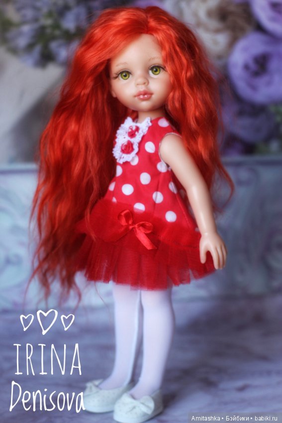 Яркая девочка-кошечка — ООАК Paola Reina (Паола Рейна) и испанских кукол: перерисовка (фото 4)