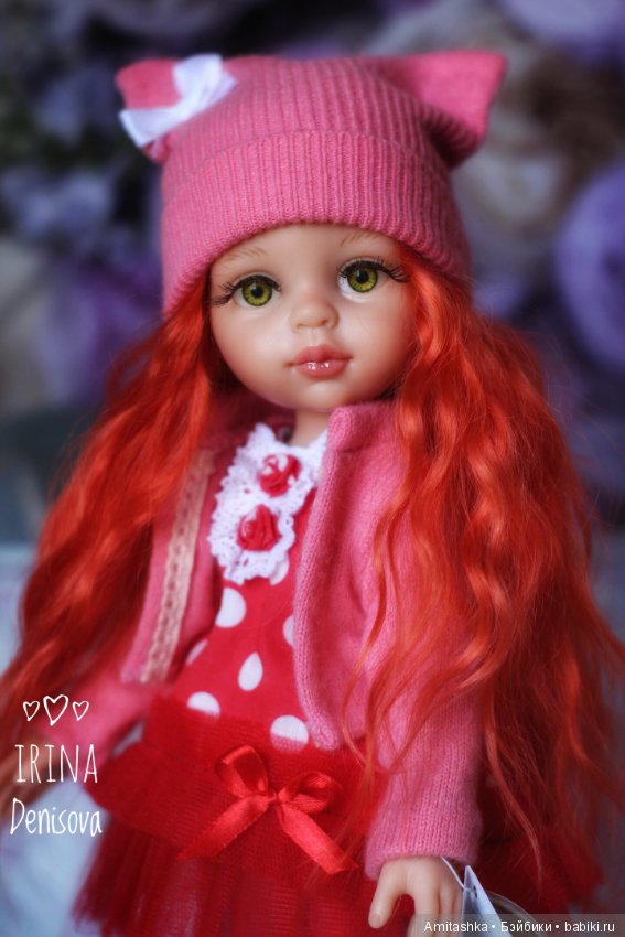 Яркая девочка-кошечка — ООАК Paola Reina (Паола Рейна) и испанских кукол: перерисовка (фото 2)