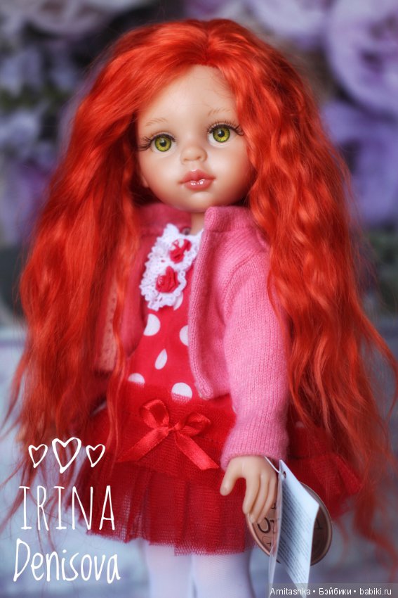 Яркая девочка-кошечка — ООАК Paola Reina (Паола Рейна) и испанских кукол: перерисовка (фото 3)