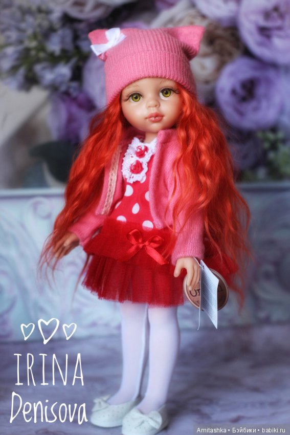 Яркая девочка-кошечка — ООАК Paola Reina (Паола Рейна) и испанских кукол: перерисовка (фото 5)