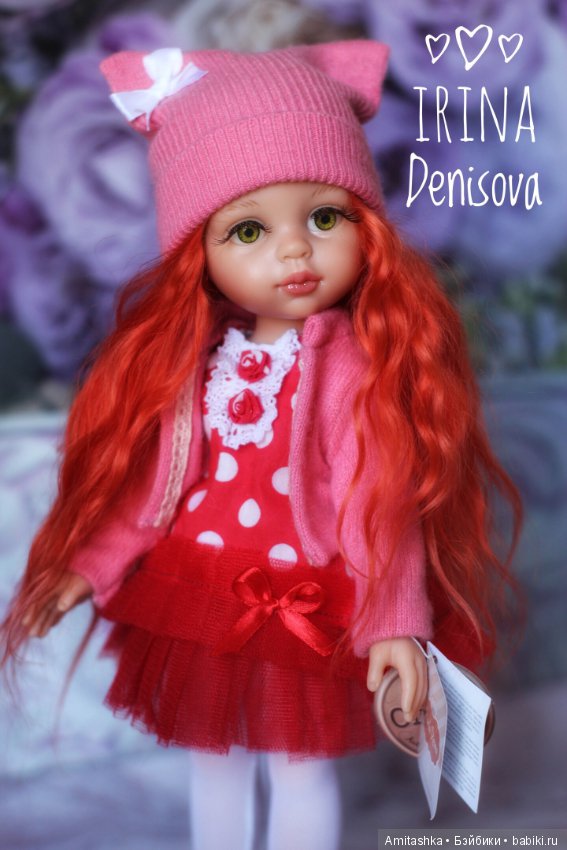 Яркая девочка-кошечка — ООАК Paola Reina (Паола Рейна) и испанских кукол: перерисовка