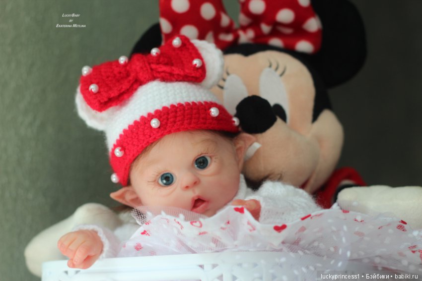 Мини Офелия. Кукла реборн из молда Mini Ofelia by Olga Auer