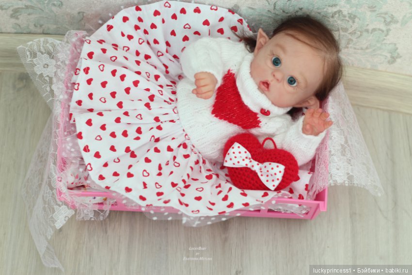 Мини Офелия. Кукла реборн из молда Mini Ofelia by Olga Auer