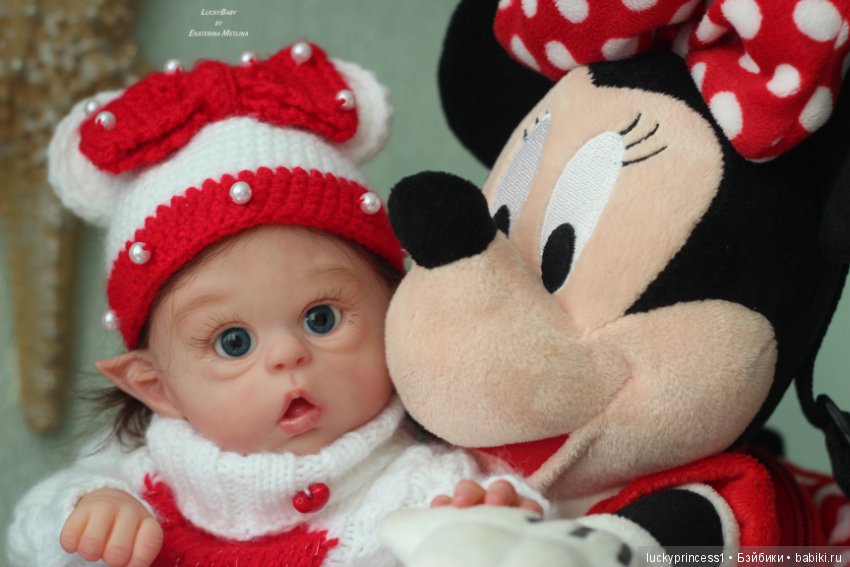 Мини Офелия. Кукла реборн из молда Mini Ofelia by Olga Auer