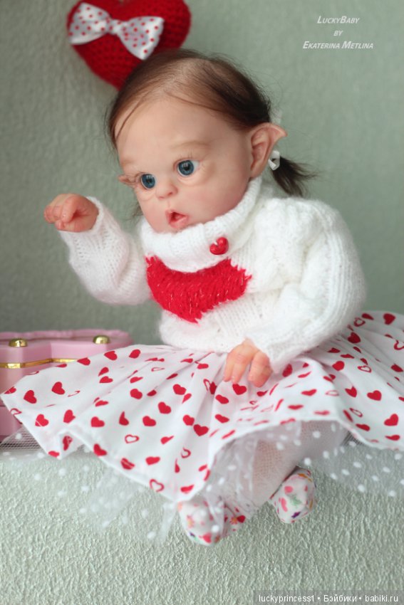 Мини Офелия. Кукла реборн из молда Mini Ofelia by Olga Auer (фото 5)