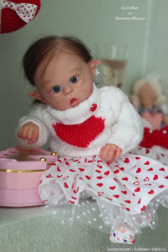 Мини Офелия. Кукла реборн из молда Mini Ofelia by Olga Auer