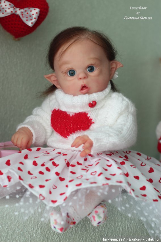 Мини Офелия. Кукла реборн из молда Mini Ofelia by Olga Auer